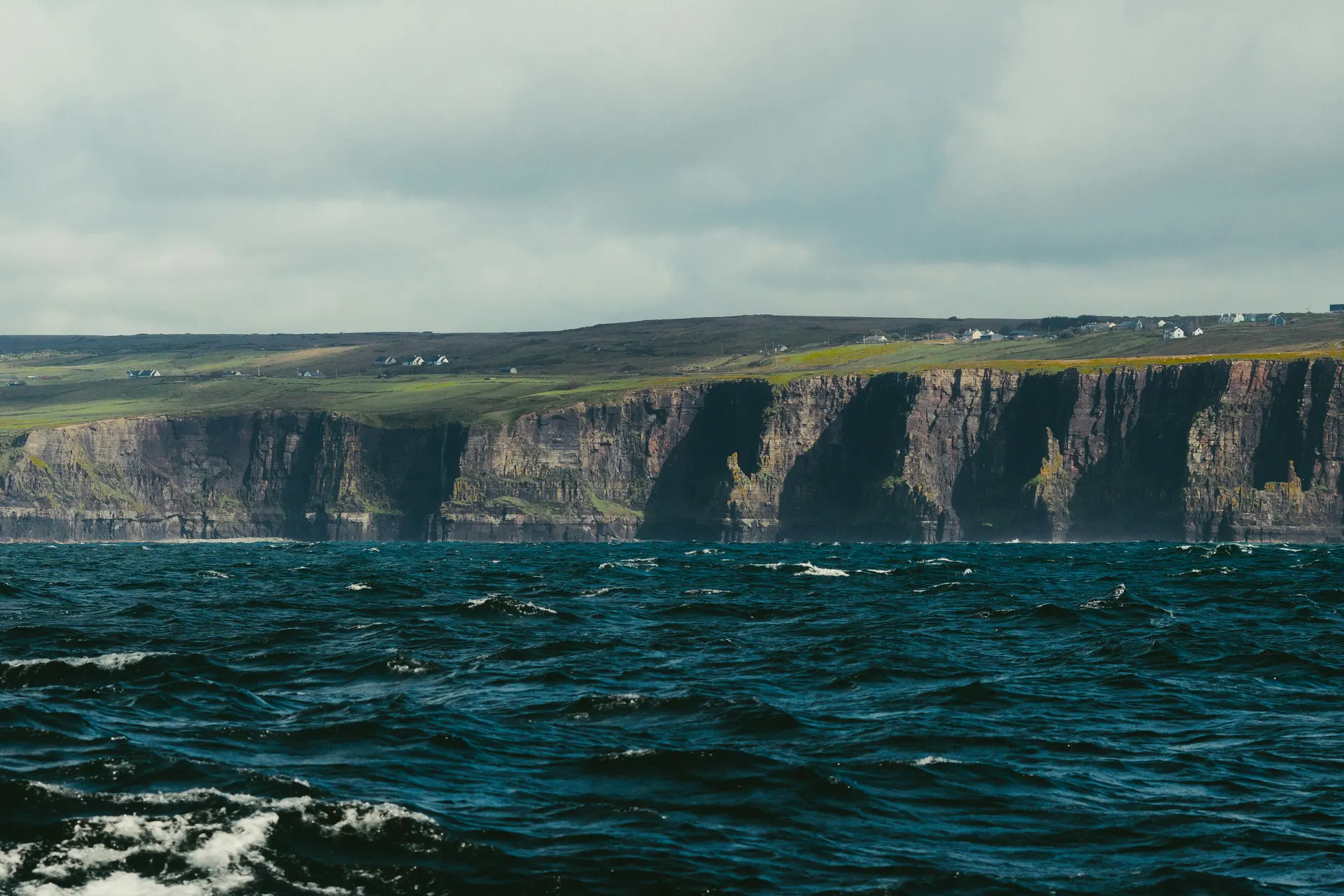Cornwall cliffs and Atlantic coastline for domestic tourism